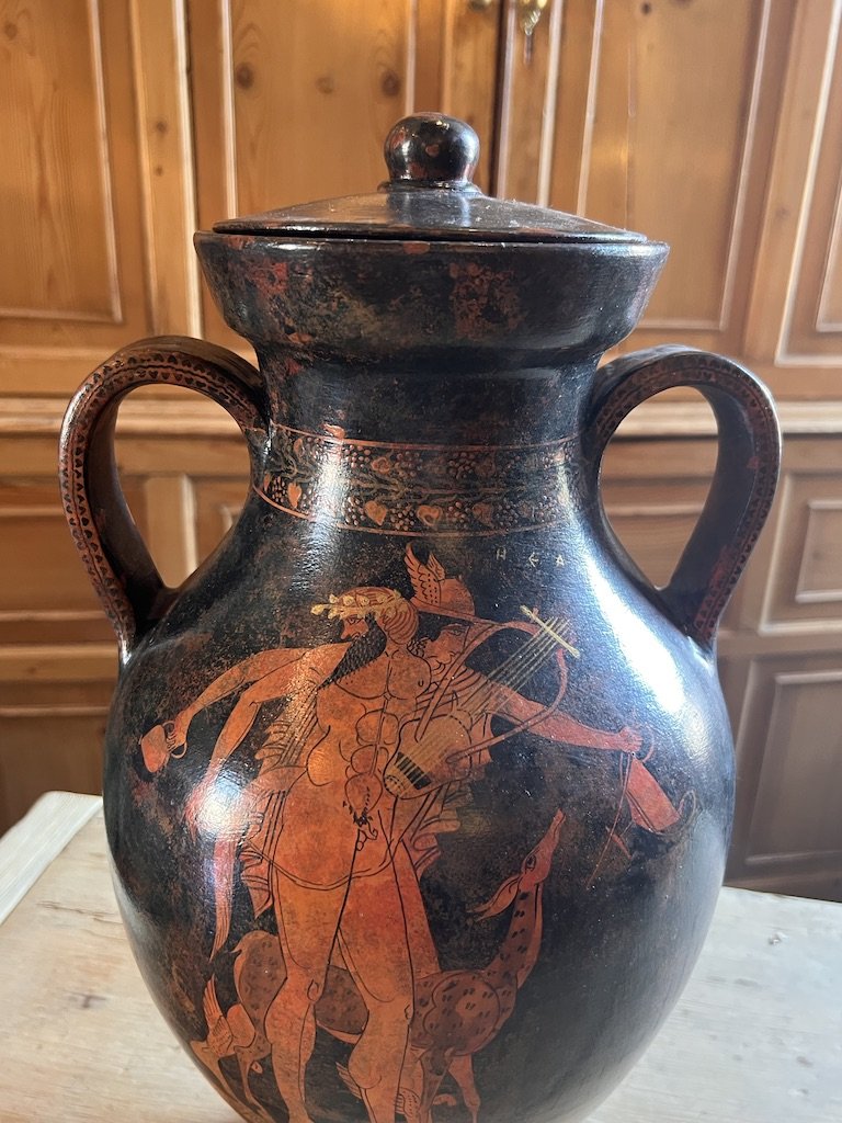 Greek Attic Amphora Urn