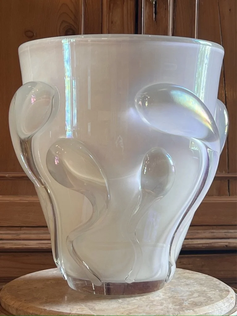 Large Dutz art glass Champagne Cooler