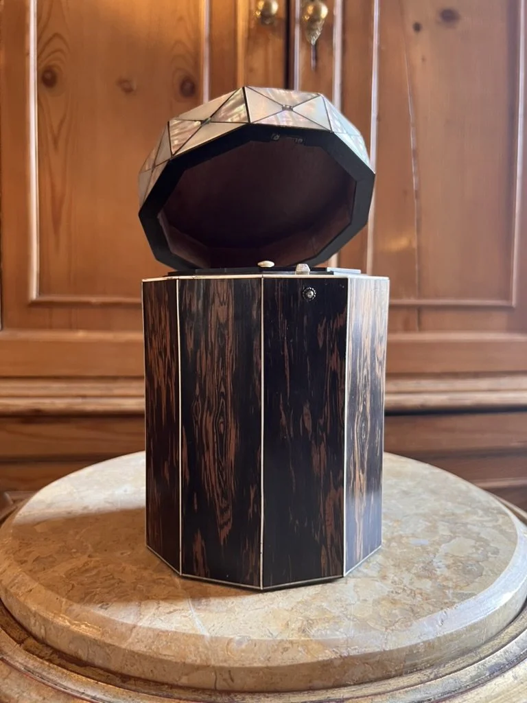 English Regency Tea Caddy
