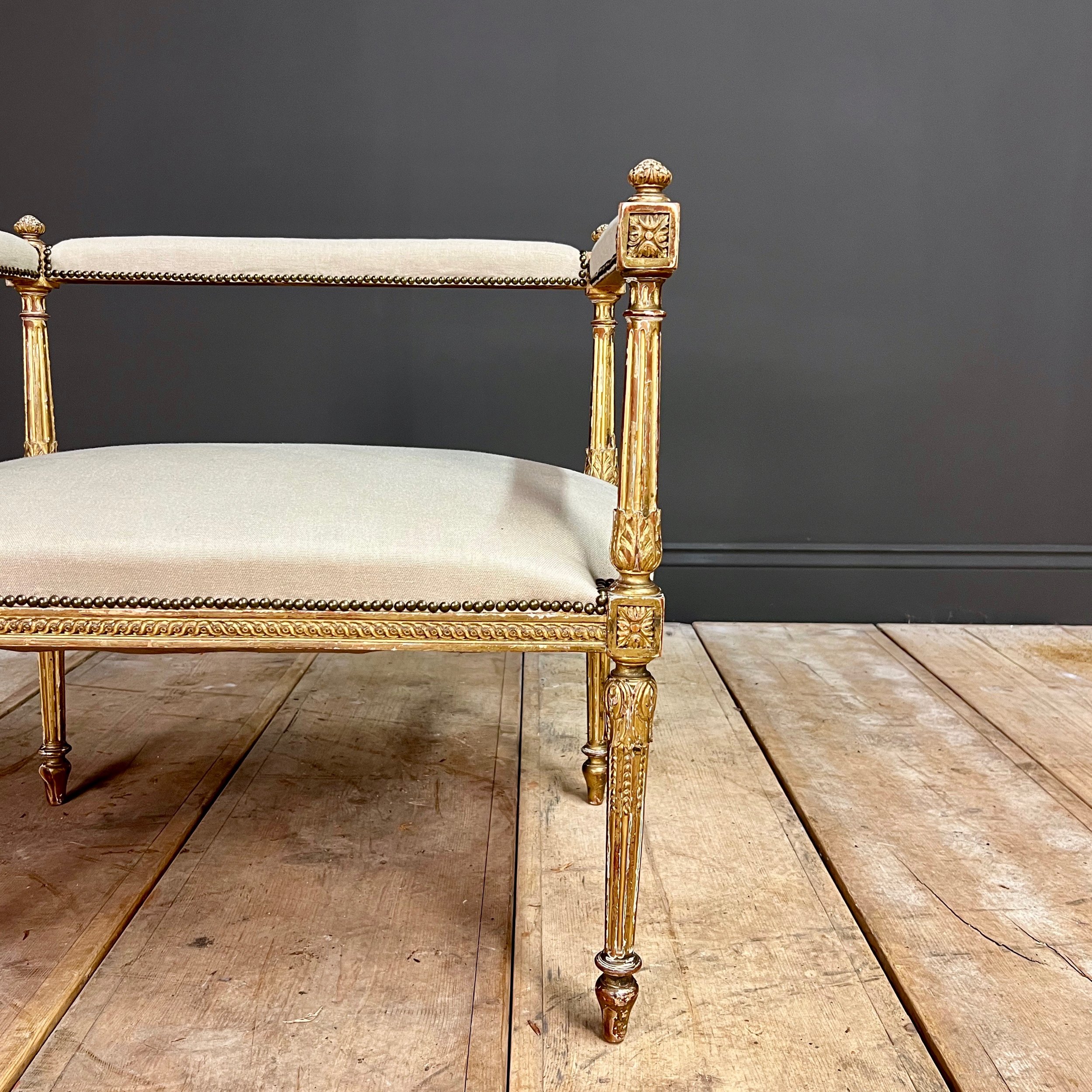 French 19th Century Piano Chair