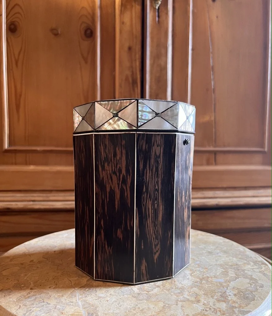 English Regency Tea Caddy