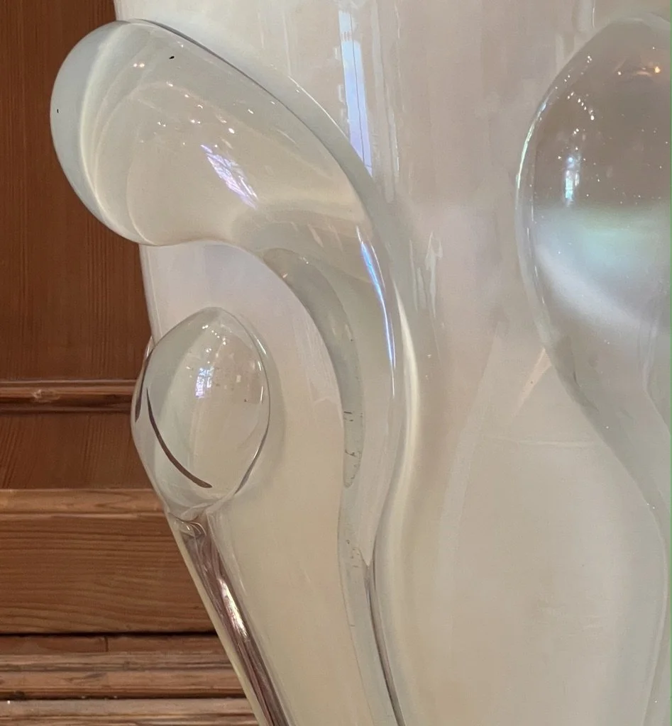 Large Dutz art glass Champagne Cooler