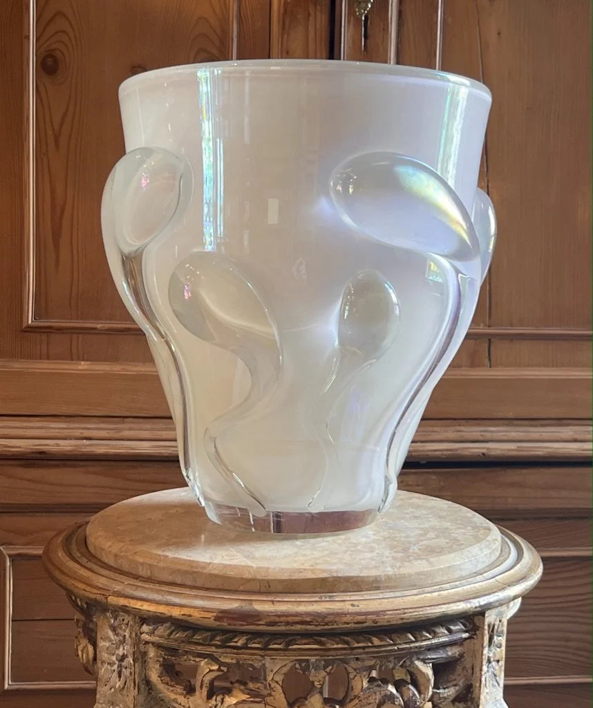Large Dutz art glass Champagne Cooler