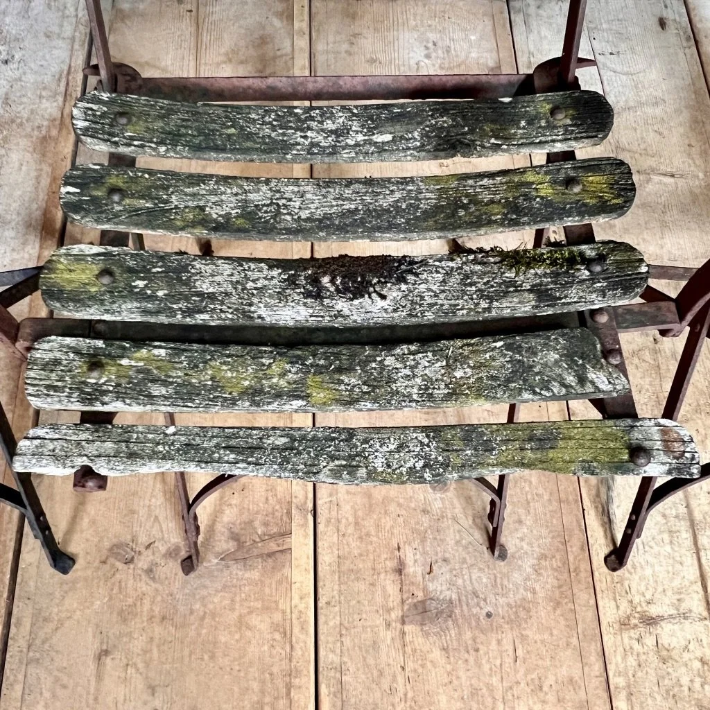 Exquisite French Antique Carver Garden Chair Set