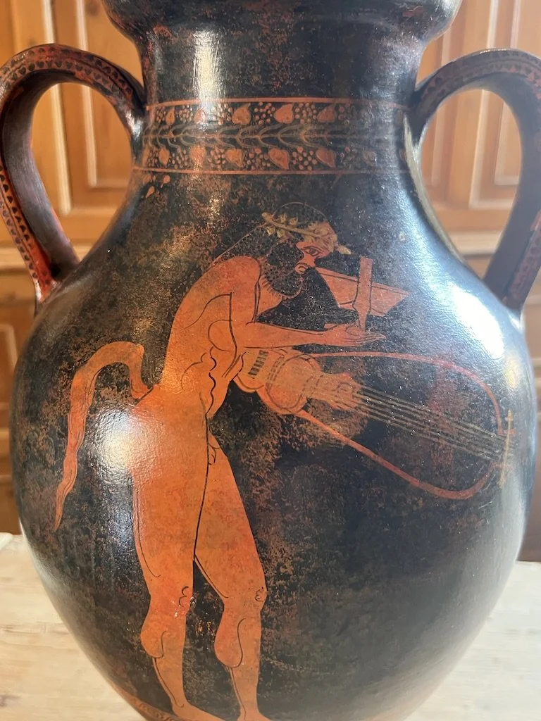 Greek Attic Amphora Urn