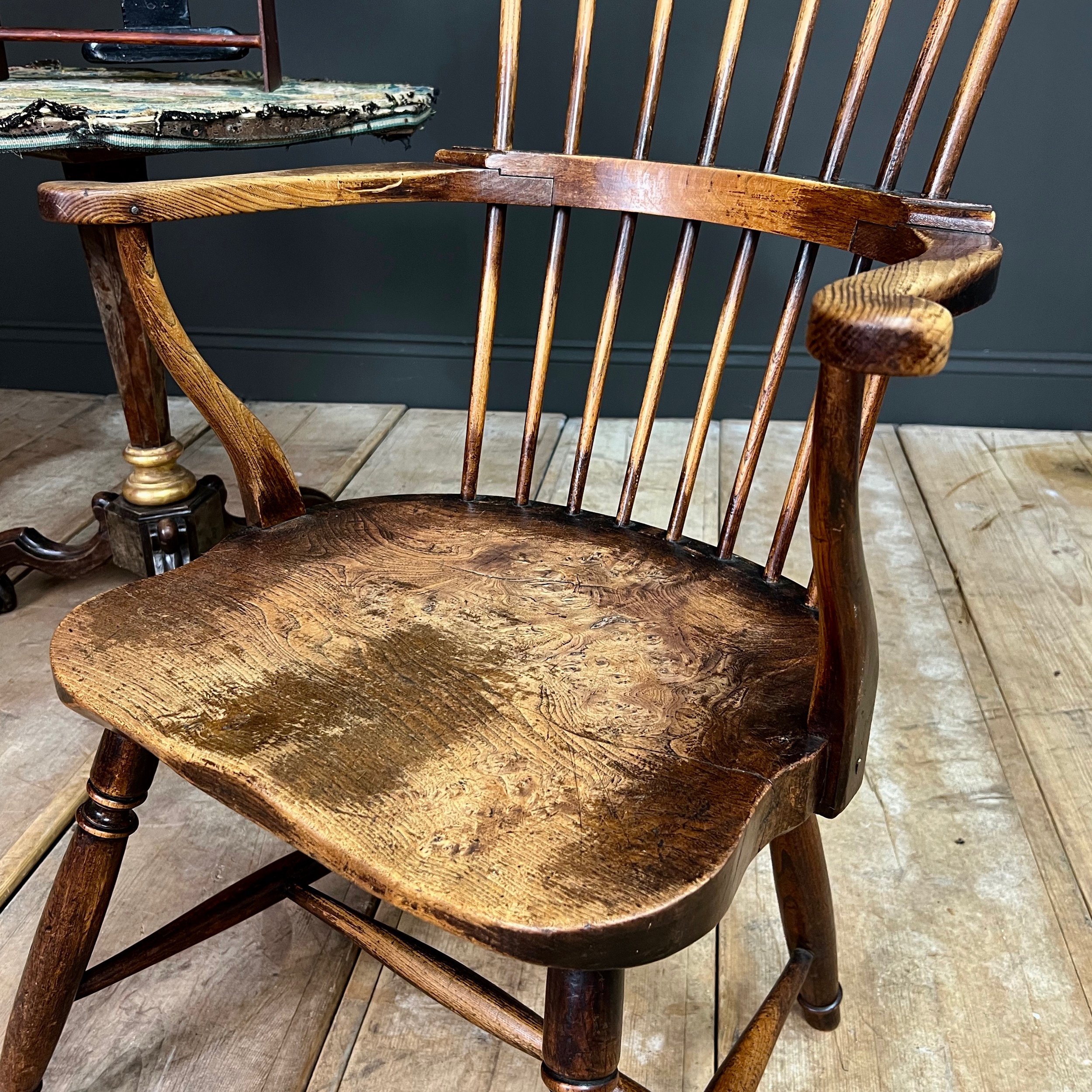 Early 19th Century Combe Back Windsor Chair