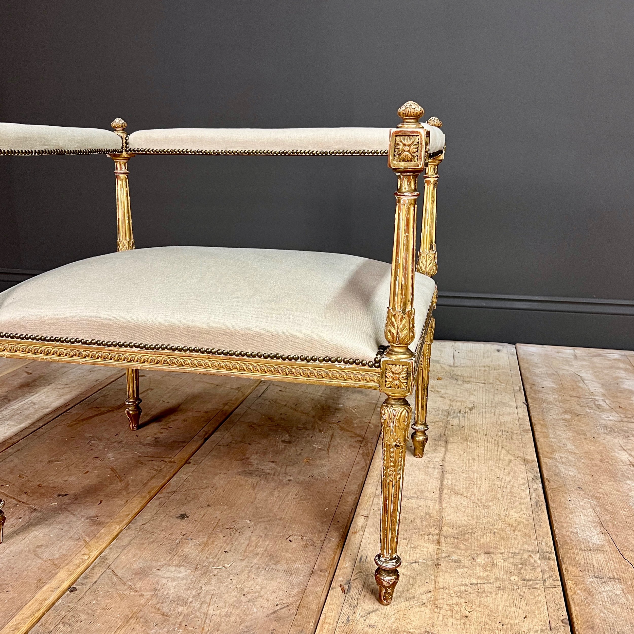 French 19th Century Piano Chair