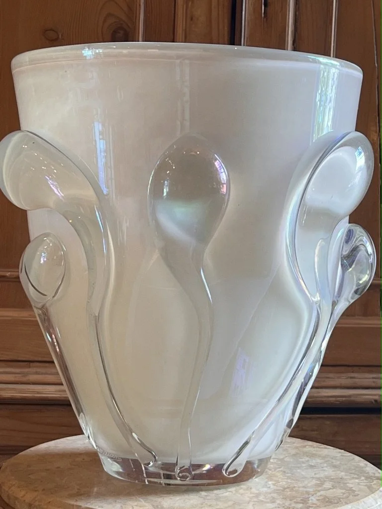 Large Dutz art glass Champagne Cooler