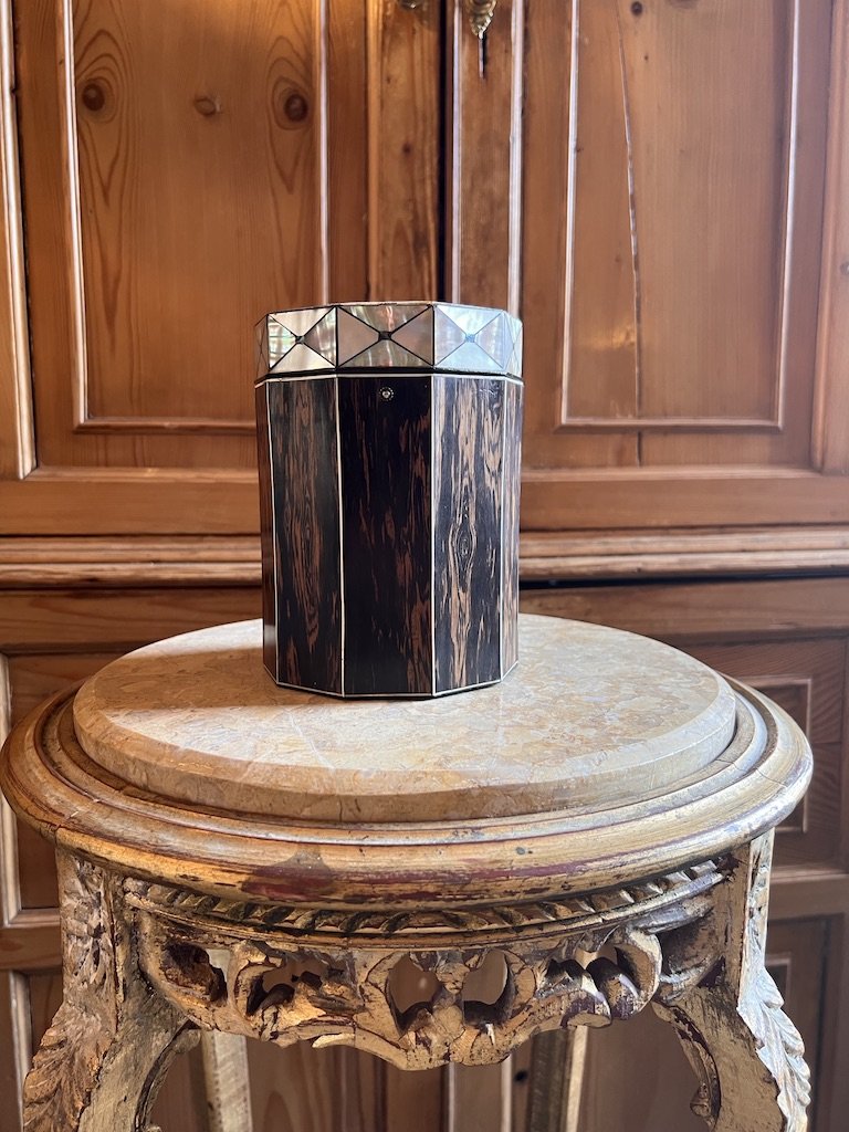 English Regency Tea Caddy