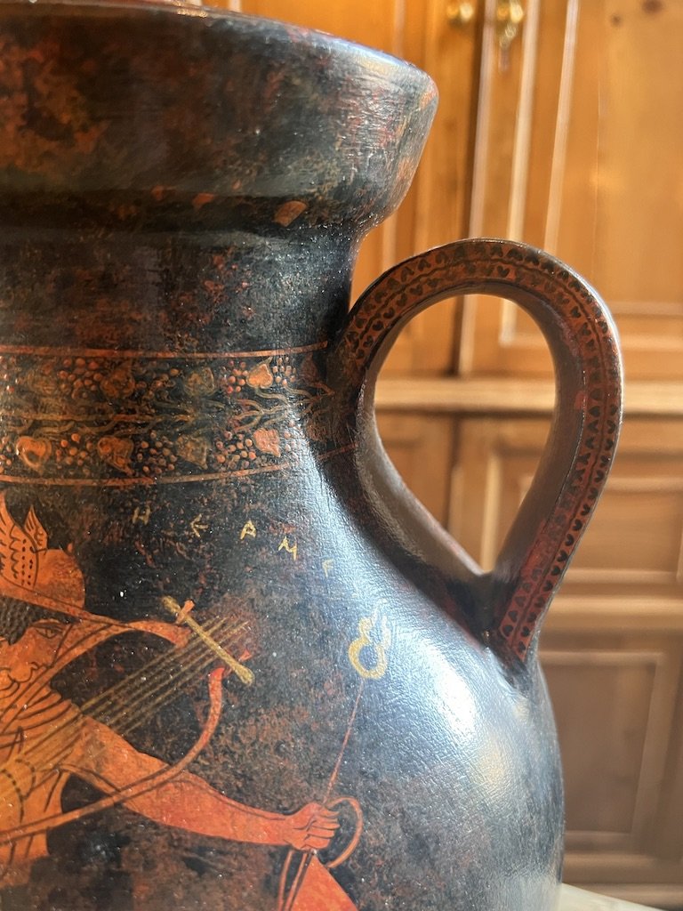 Greek Attic Amphora Urn