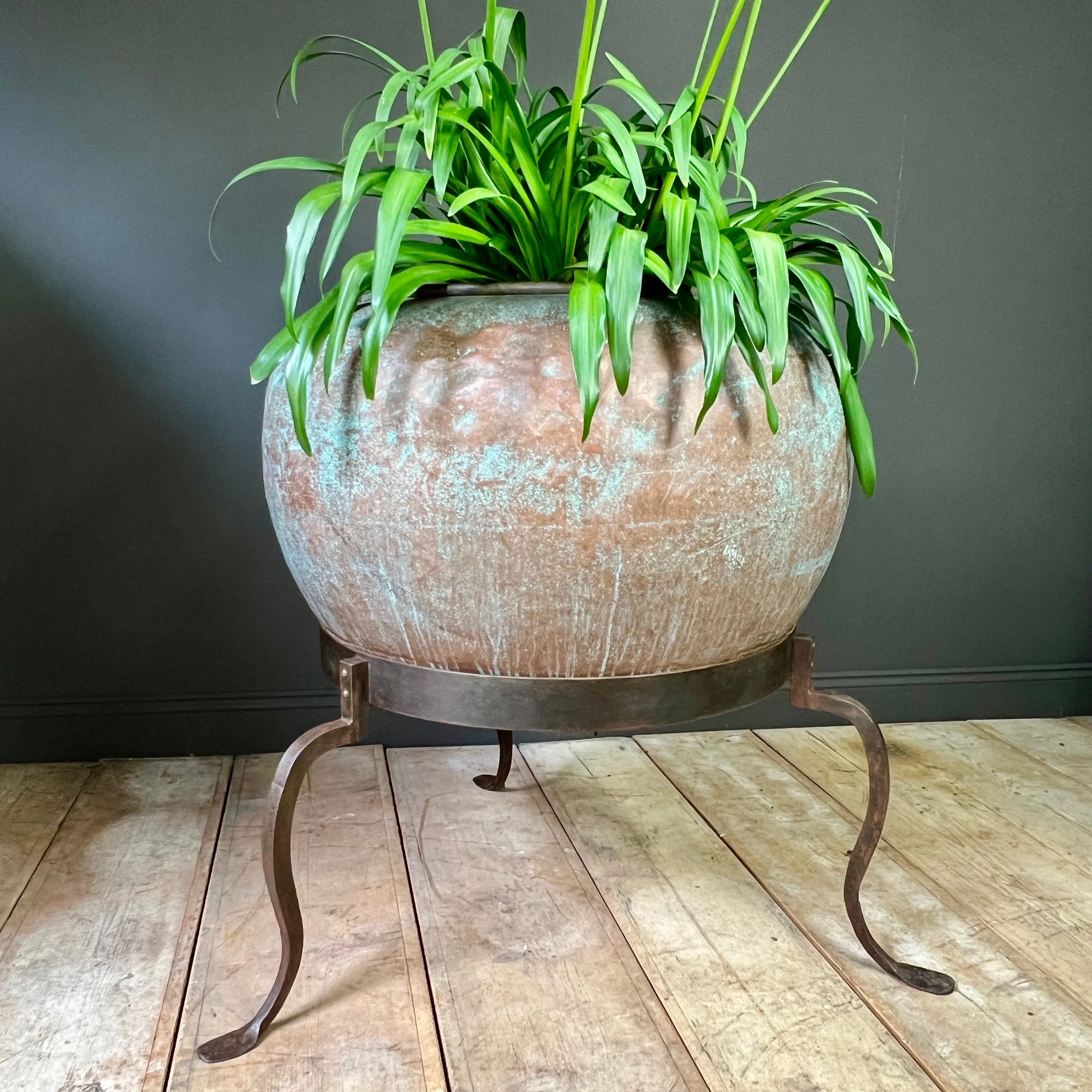 Huge 19th Century American Copper Boiler by T Burkhard