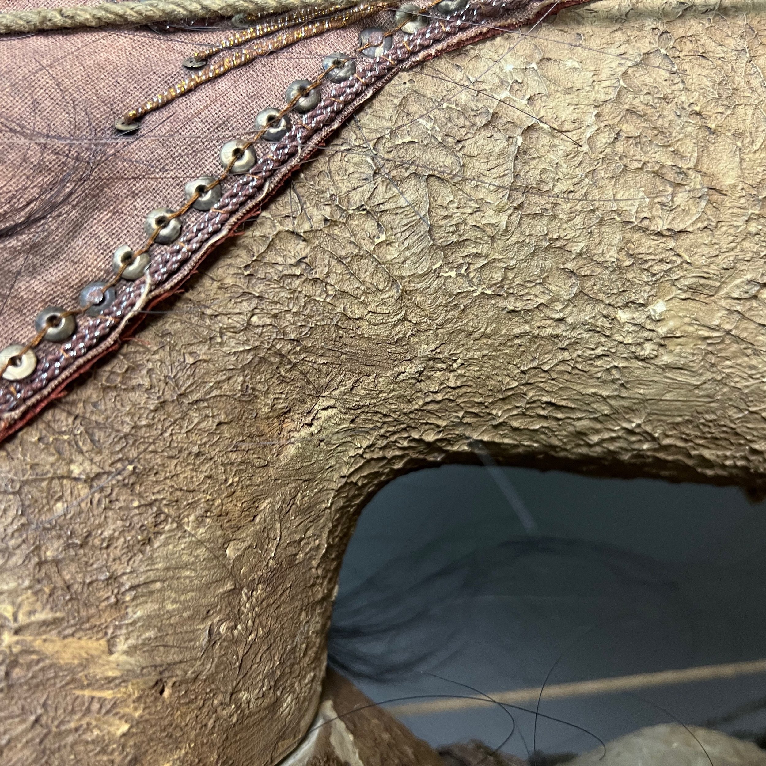 Large Antique Articulated Burmese Horse Puppet