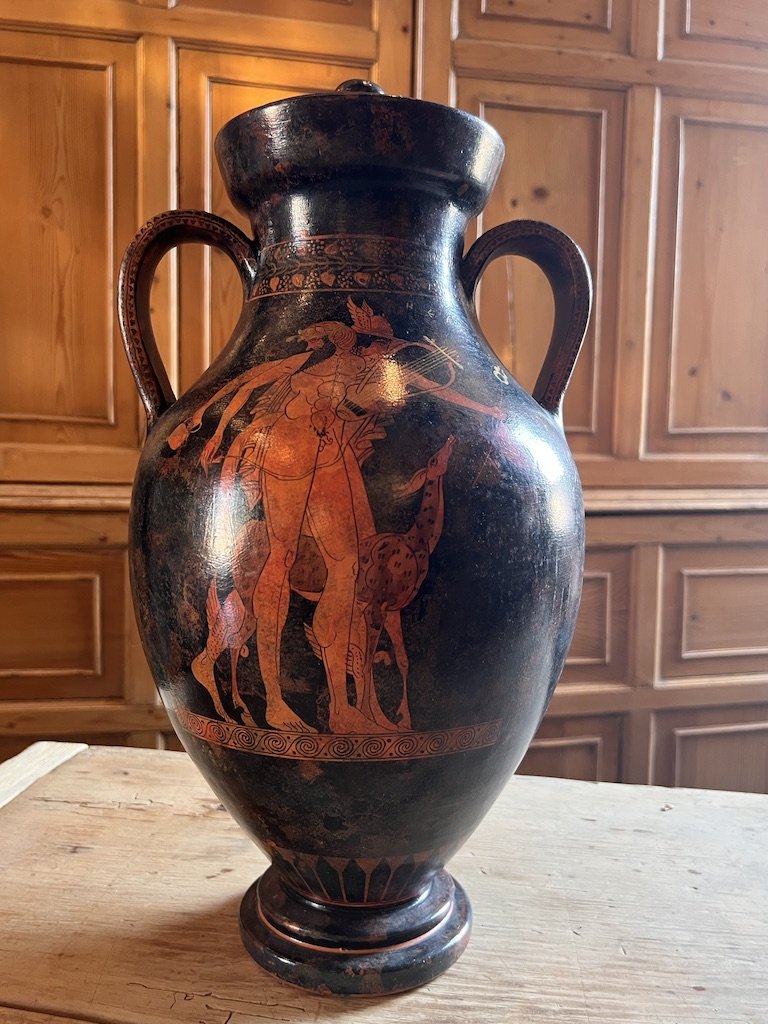 Greek Attic Amphora Urn