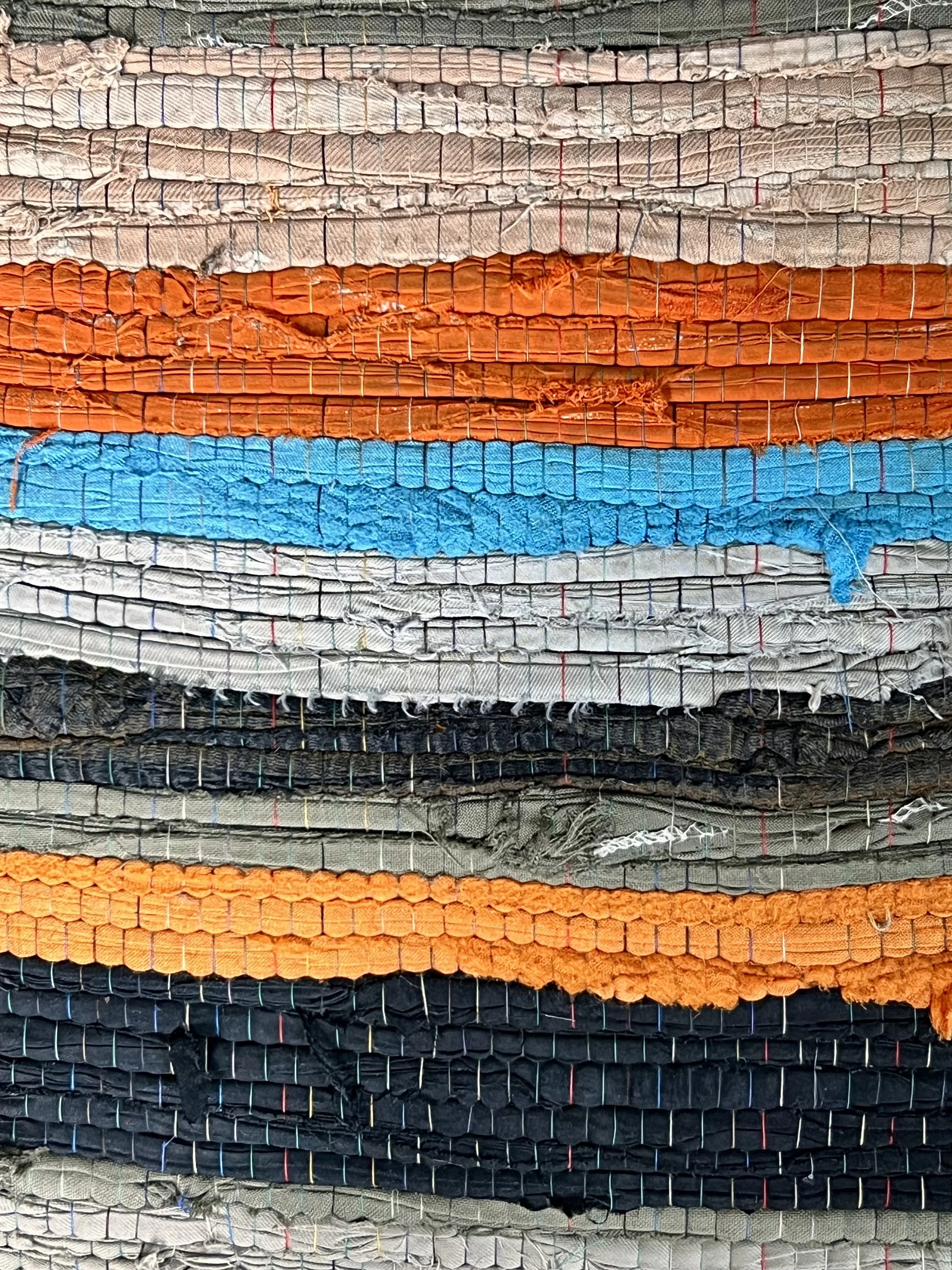 Pair of Edwardian Boucherouite Rag Rug Chairs