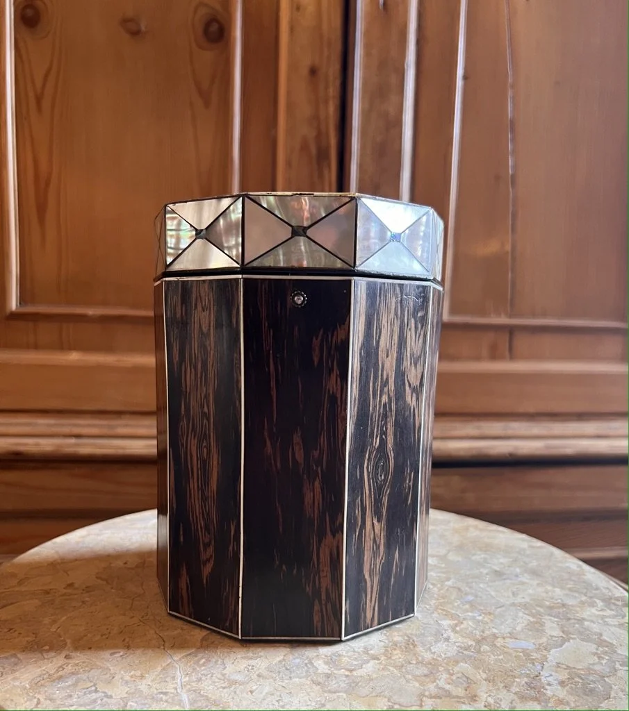 English Regency Tea Caddy