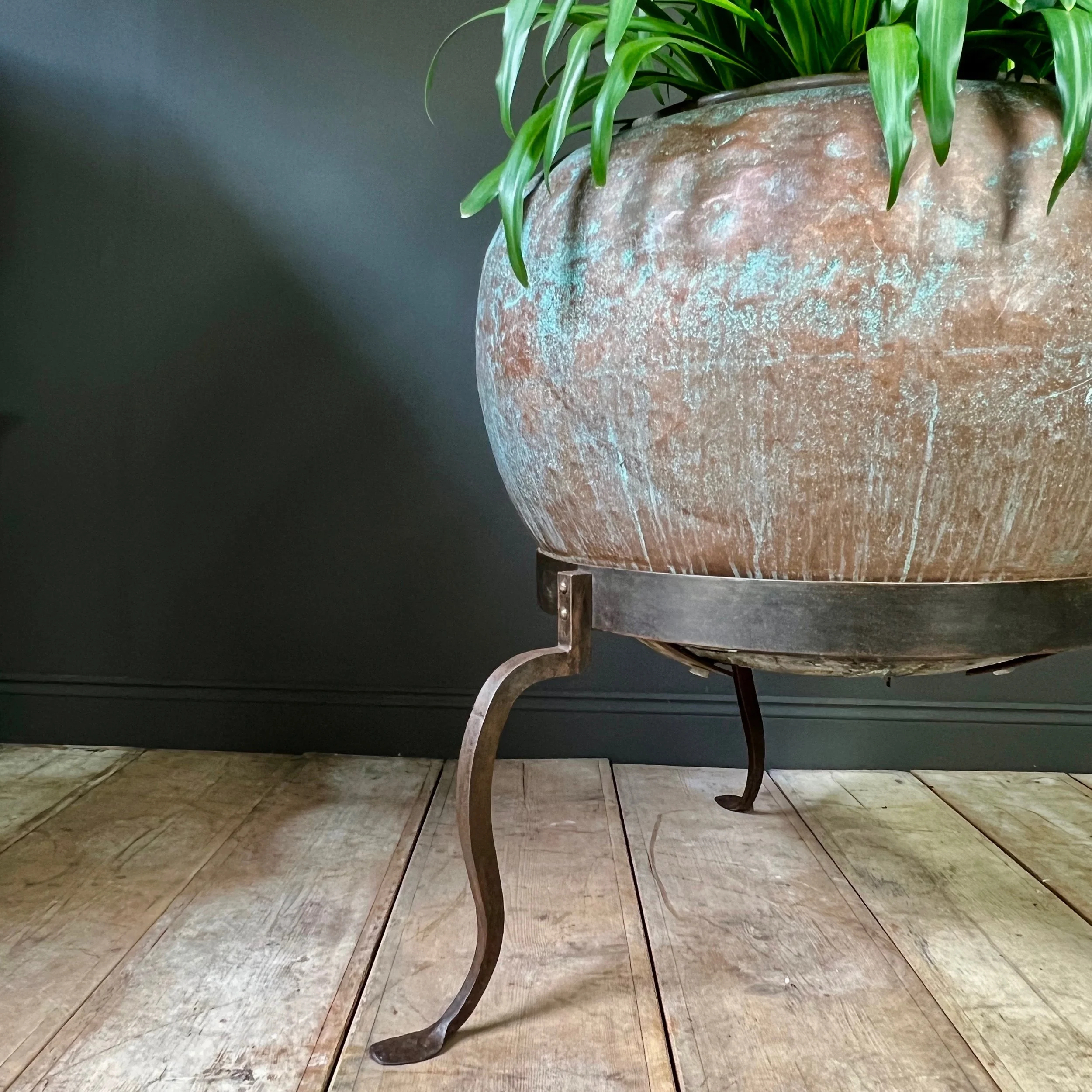 Huge 19th Century American Copper Boiler by T Burkhard