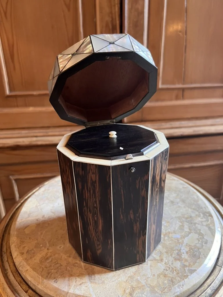 English Regency Tea Caddy