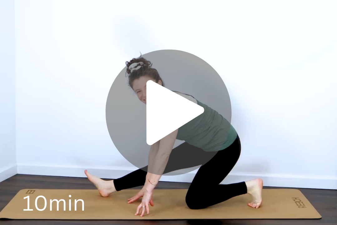 Lower Body Stretch, 1