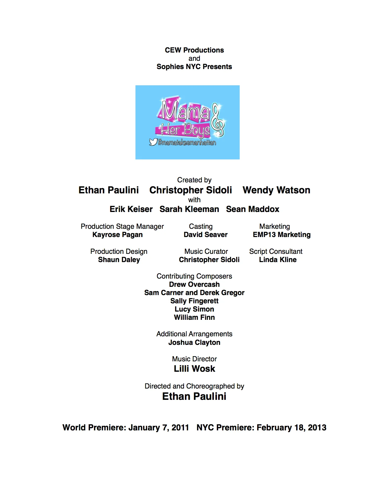 Program Page