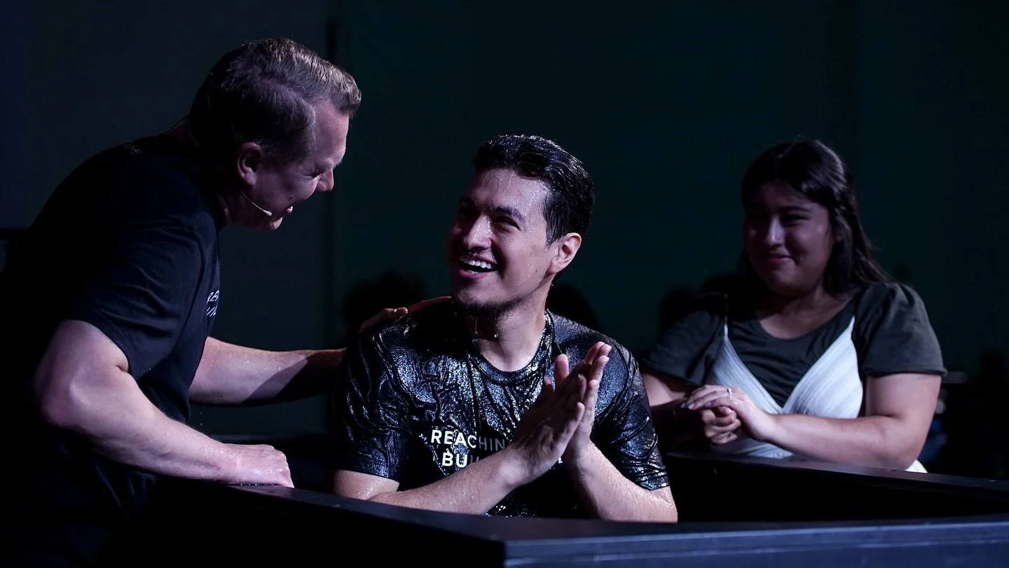 Baptism Sunday is happening today! Join us this morning and witness life change! We’ll see you at 9:15am, 11am, and 12:30pm!