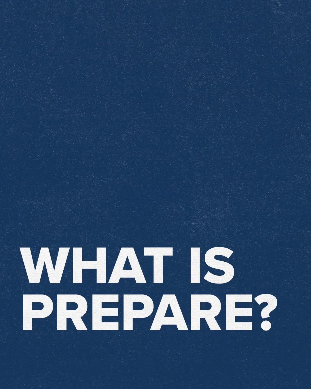 Prepare is just around the corner! Swipe to learn more on how to be a part of these three days of fasting and prayer.
