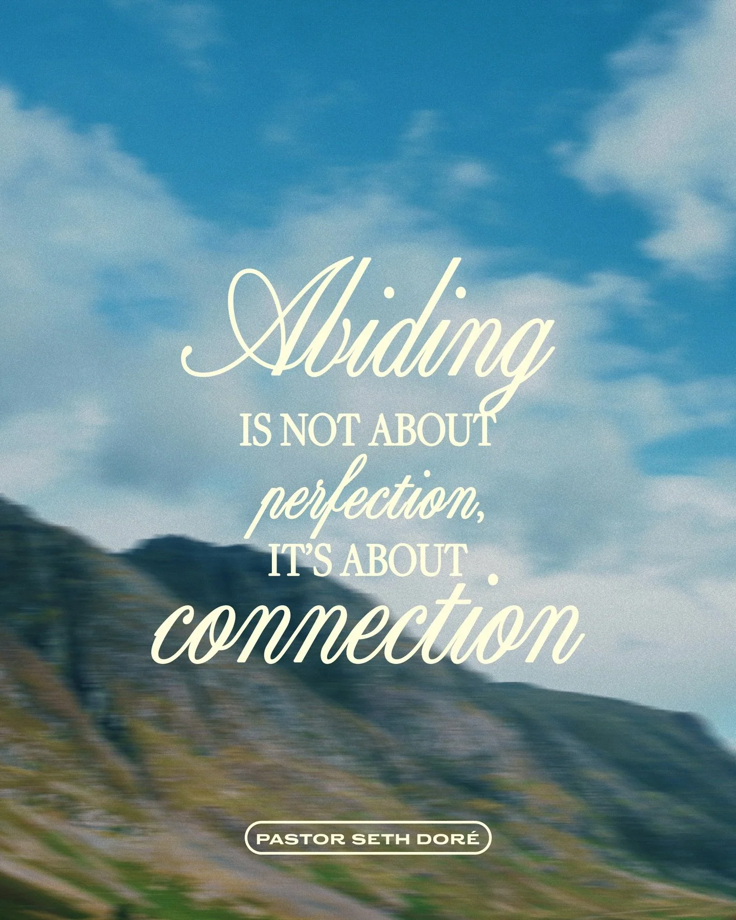 I am the vine; you are the branches. Whoever abides in me and I in him, he it is that bears much fruit, for apart from me you can do nothing. John 15:5 (ESV)