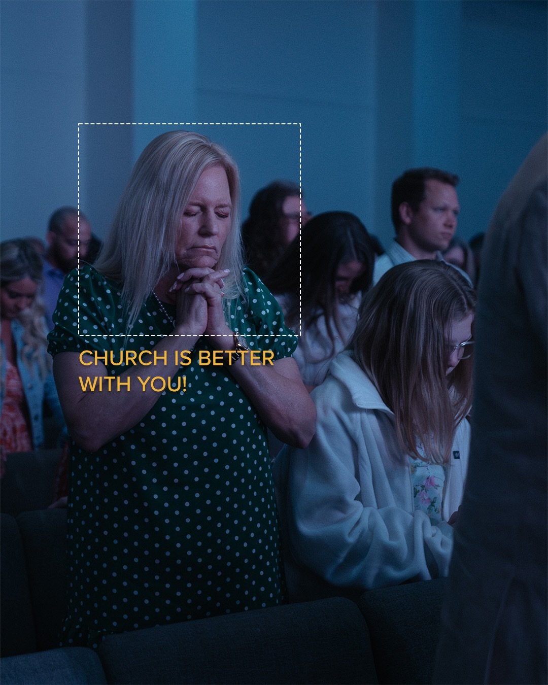 Church isn&rsquo;t the same without you! ❤️