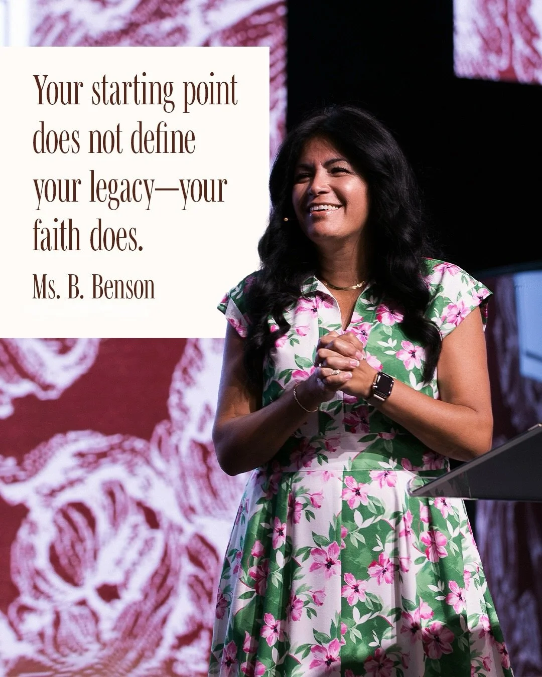 Thank you @bbenson74 for bringing an encouraging and incredible Word!! We receive each word that you imparted today! What an amazing morning! ❤️