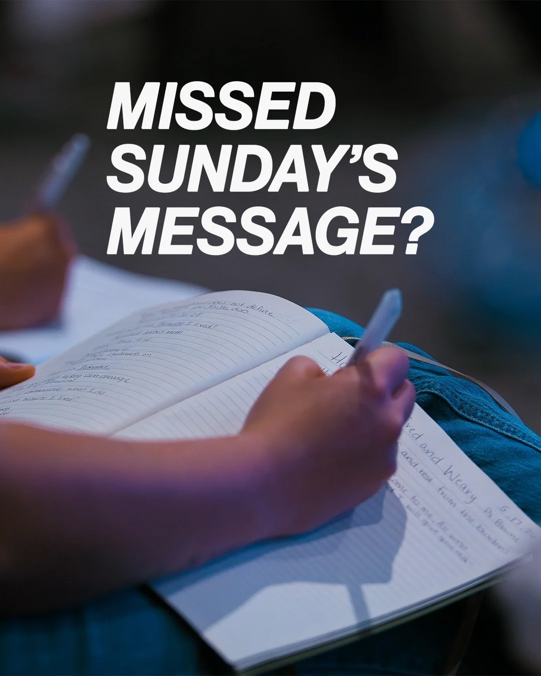 Missed Sunday&rsquo;s message? We got you covered! You can watch the full message by visiting gracecreekchurch.com/messages or on our mobile app! 🙌