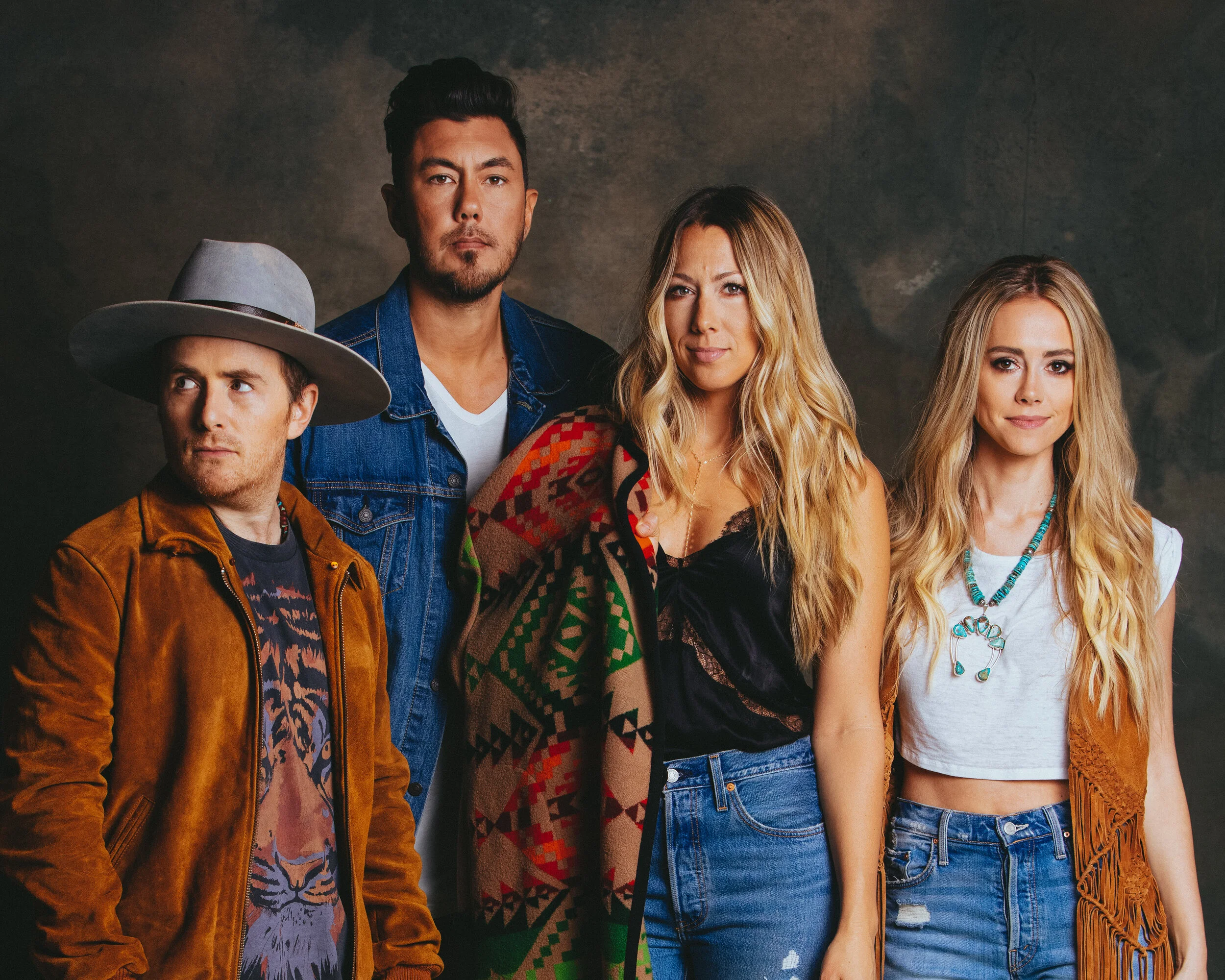 COLBIE CAILLAT, JUSTIN YOUNG, NELLY JOY, & JASON REEVES