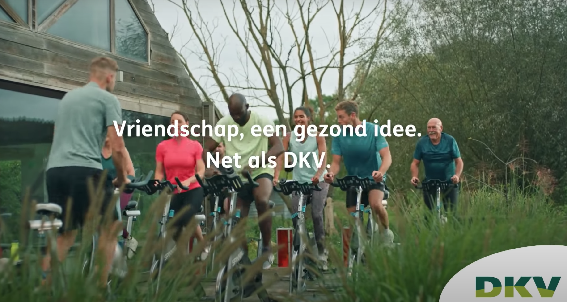 Vriendschap, een gezond idee. Net als DKV.