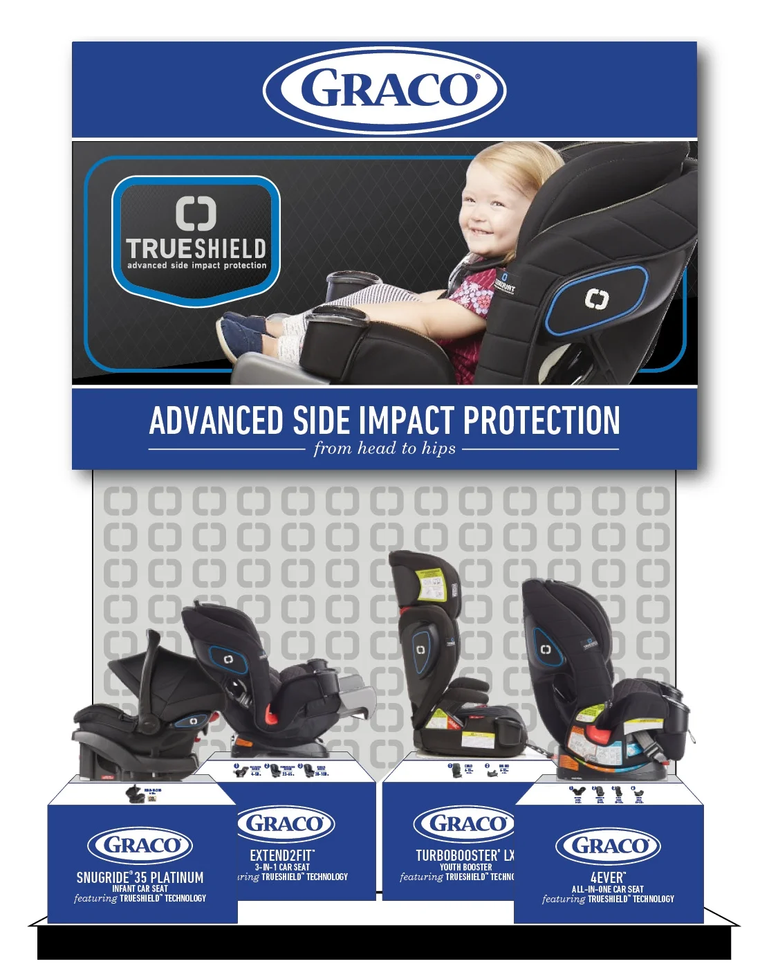 TRUESHIELD In-store Display at Babies R Us