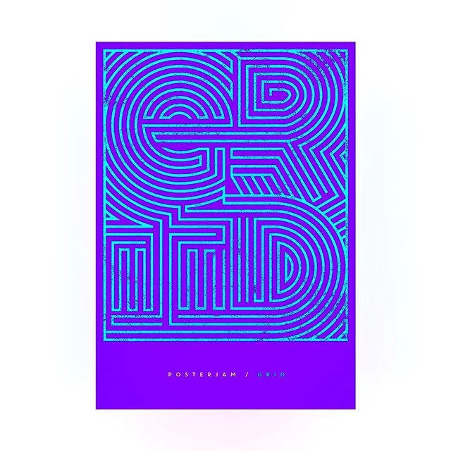 WIP #grid Poster design for @poster.jam #posterjam #posterdesign #affiche #thedesigntip #posteraday #typespire #goodtype #typedesign #designspiration #betype #graphicdesigndaily #dailyposter #graphicposter #posterunion #modernart #strengthinletters #