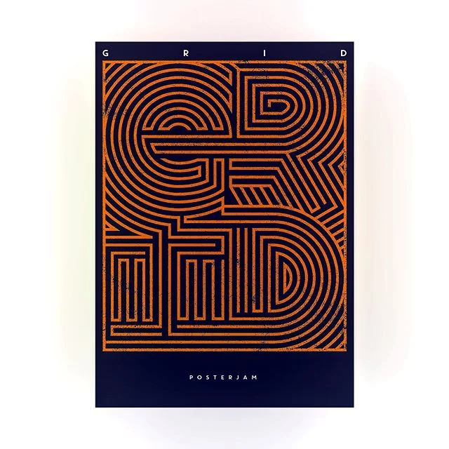 WIP #grid Poster design for @poster.jam #posterjam #posterdesign #affiche #thedesigntip #posteraday #typespire #goodtype #typedesign #designspiration #betype #graphicdesigndaily #dailyposter #graphicposter #posterunion #modernart #strengthinletters #