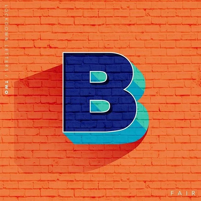 B Fair.

#lockdownletters #befair #typematters #lettering #type #typegang #typeclub #dailytype #goodtype #typography #typism #designspiration #thedesignfix #letteringco #typespot #greattype #strengthinletters  #showusyourtype #typetopia #letteringart