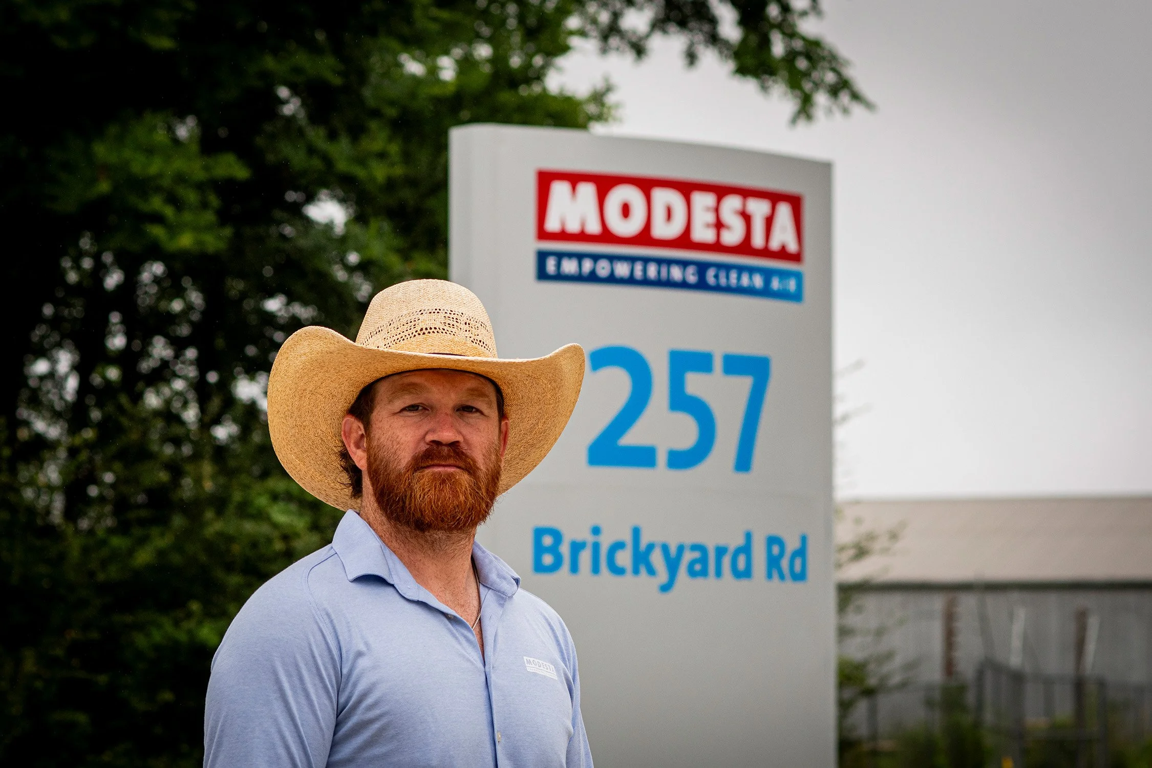 Chandler Hamilton responsible for sales at Modesta LLC in Texas