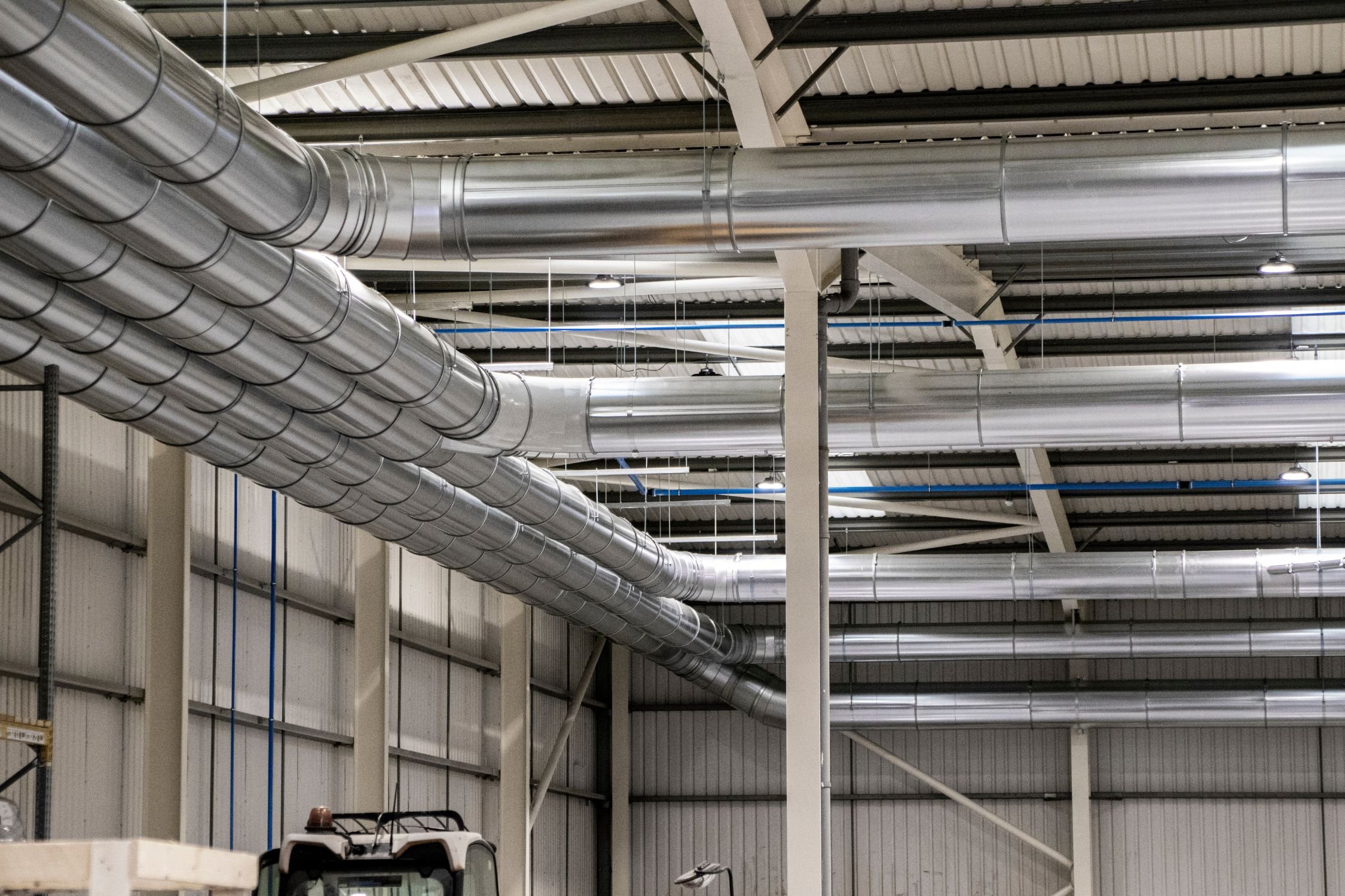 Multiple duct runs designed for optimum energy efficiency 