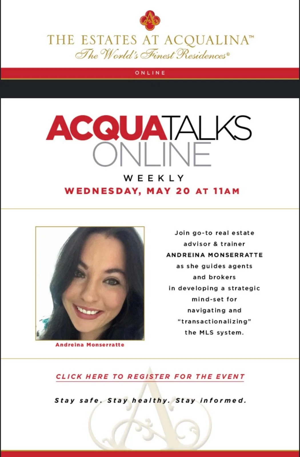 MLS SEMINAR HOSTED BY ACQUALINA