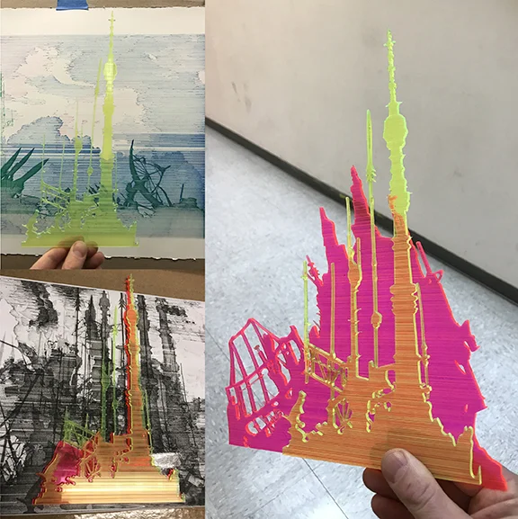 Studio sketches