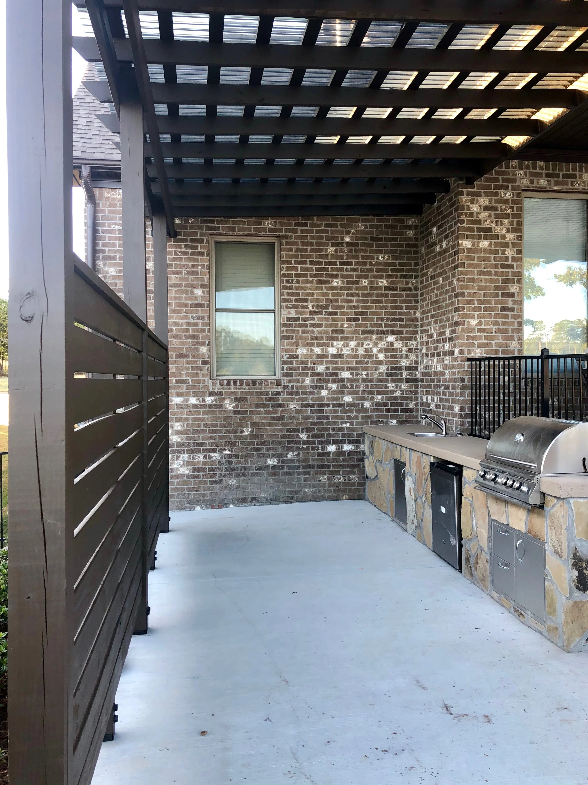 Pergola Design & Installation I Bradford Fencing I Conway AR