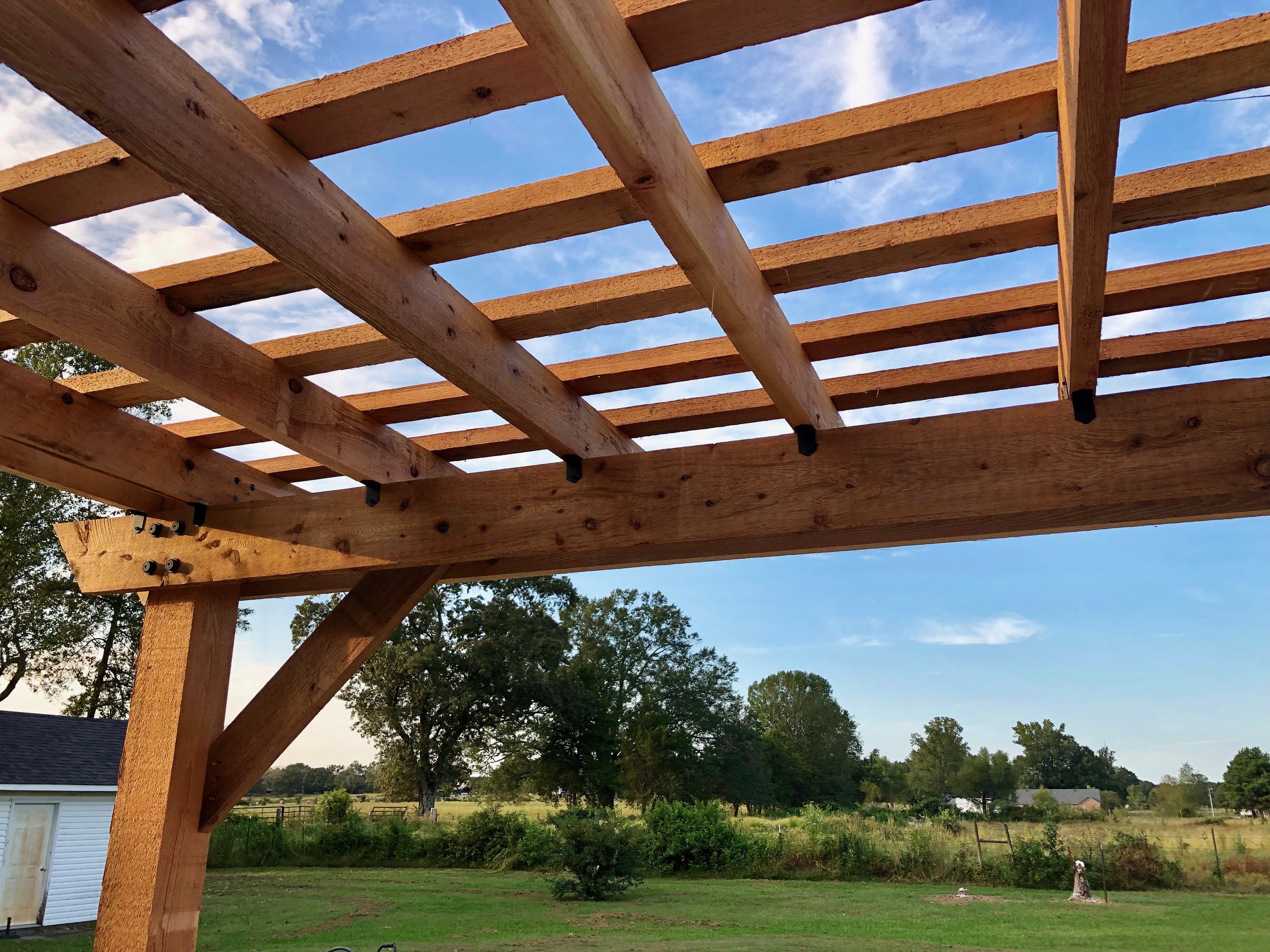 Pergola Design & Installation I Bradford Fencing I Conway AR