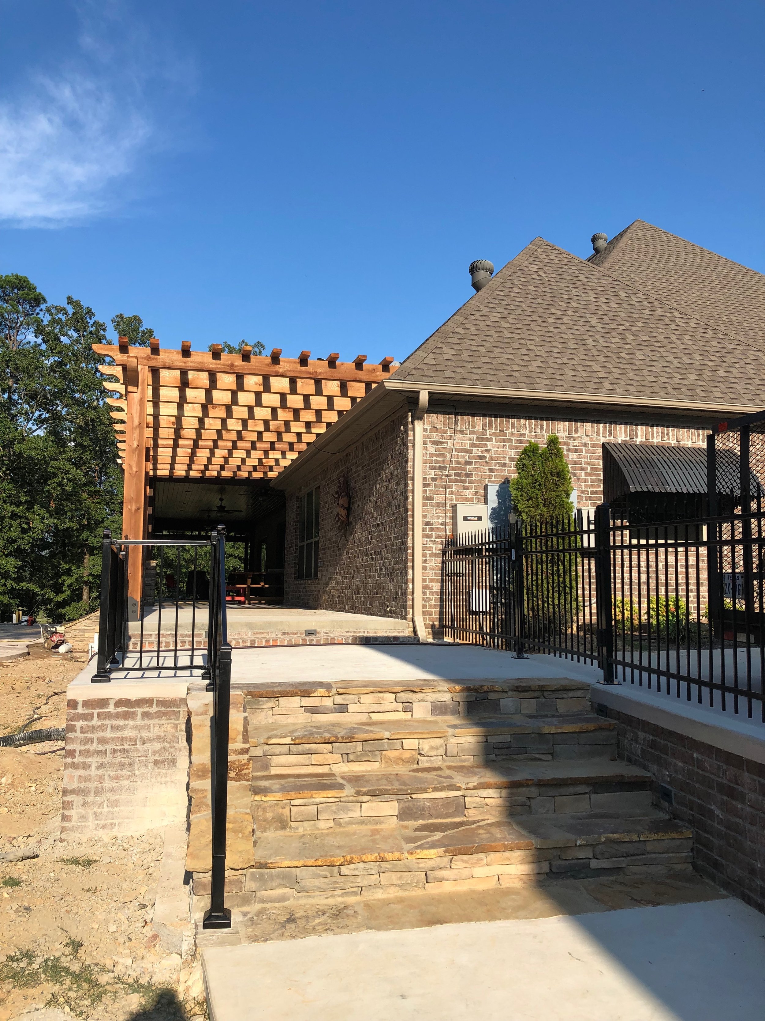 Pergola Design & Installation I Bradford Fencing I Conway AR