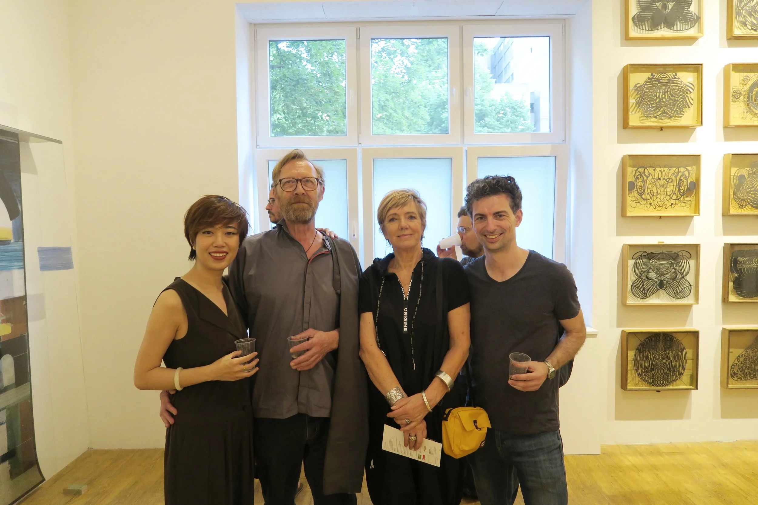 Myself, Poul Weile, Jacqueline Heer, Adrian Pocobelli (left to right)