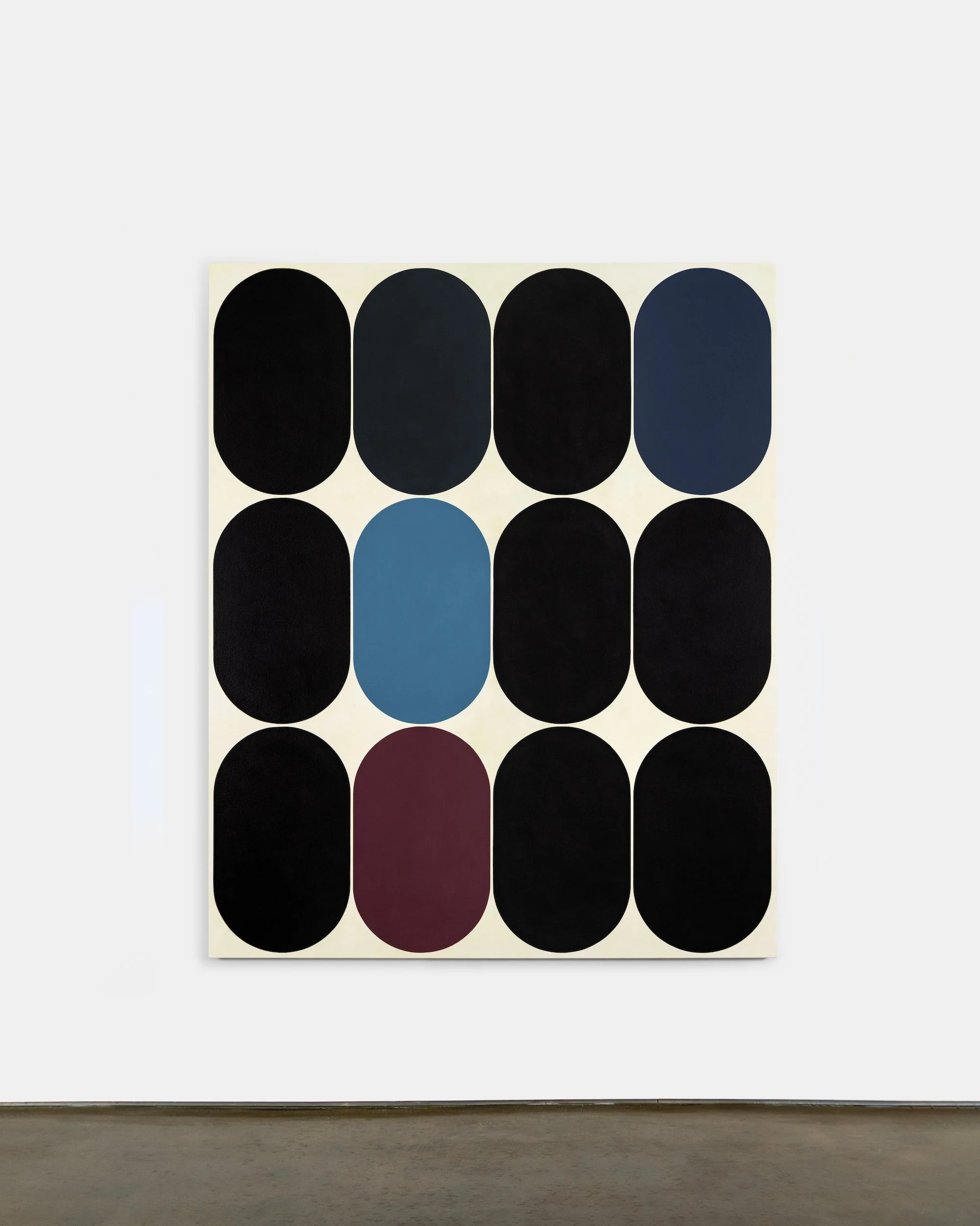   Eq. 016 , 2021, Acrylic on canvas, 66 x 54 x 1.25 inches 