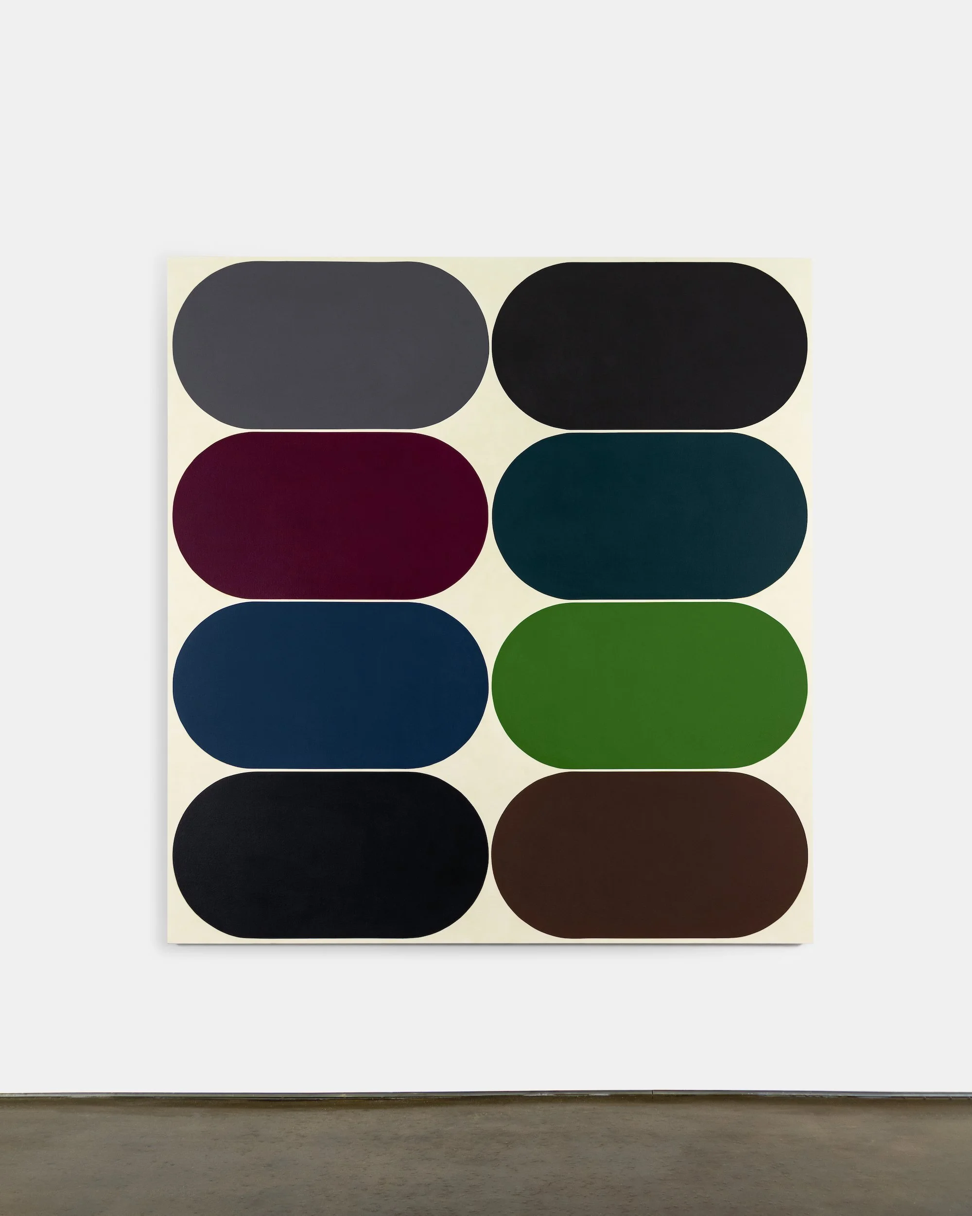   Eq. 008,  2020, Acrylic on canvas, 66 X 62 inches 