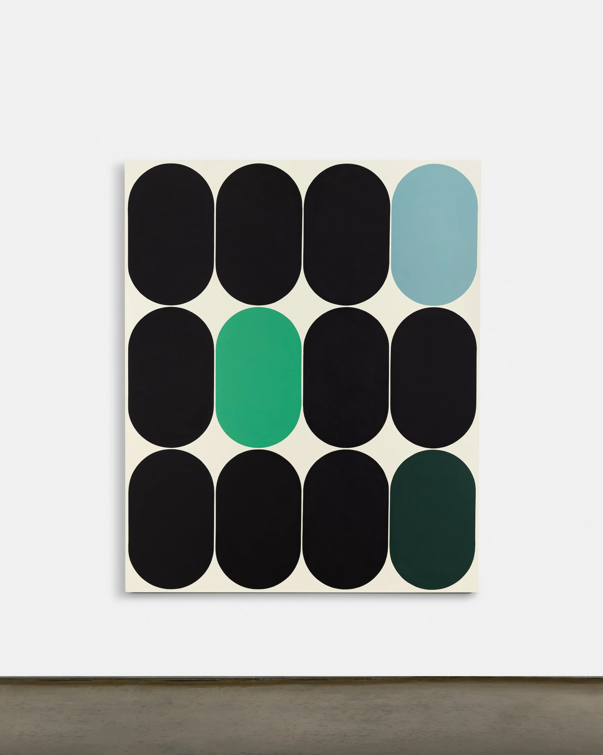   Eq.024 , 2022, Acrylic on canvas, 66 x 54 x 1.25 inches 