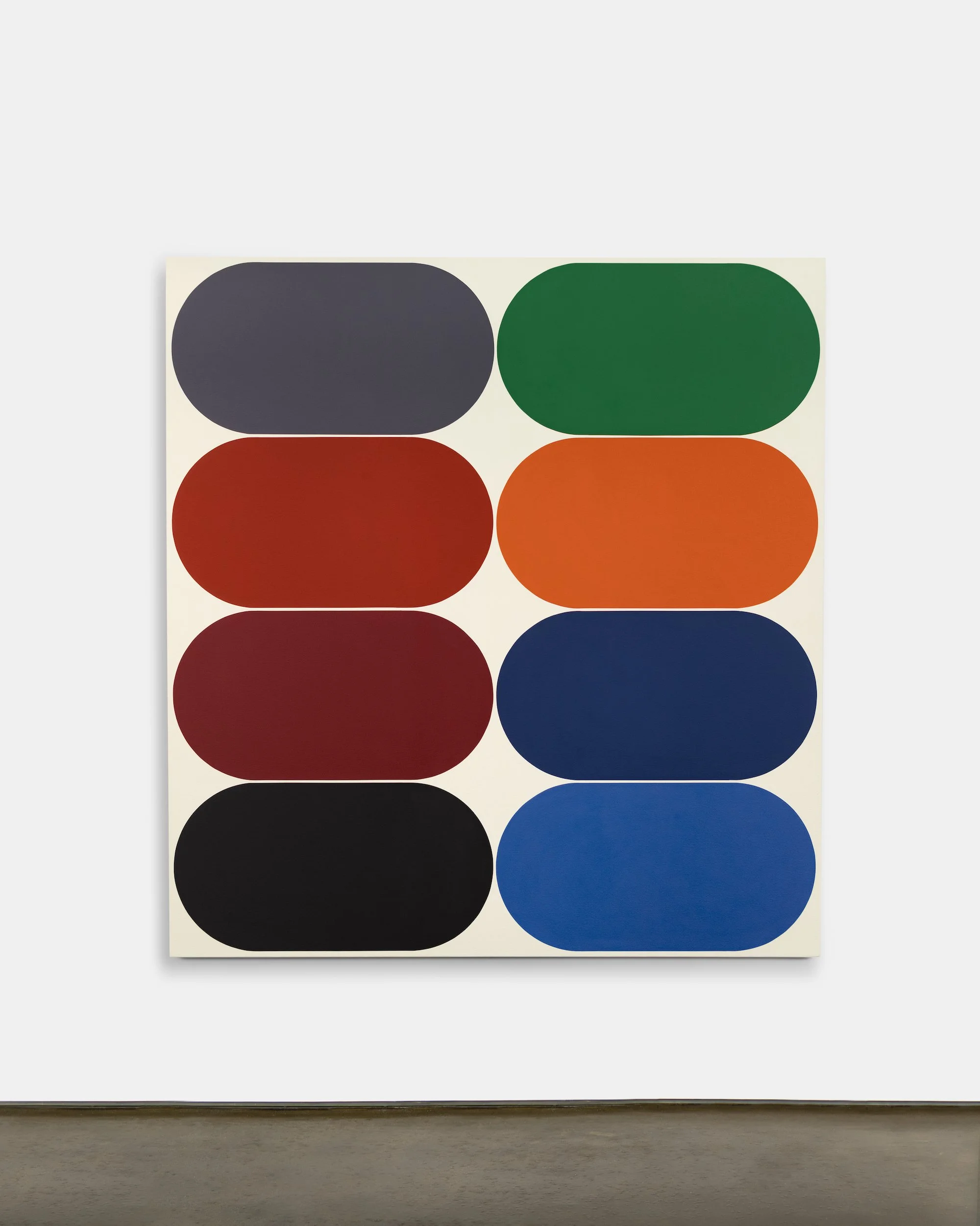   Eq.032 , 2022, Acrylic on canvas, 66 x 62 x 2 inches 