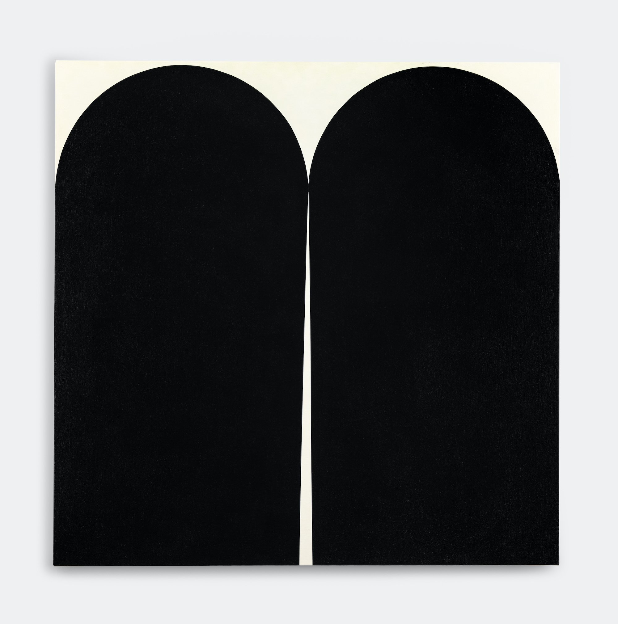   Untitled_L01 , 2019, Acrylic on canvas, 30 x 30 x 1.25 inches 