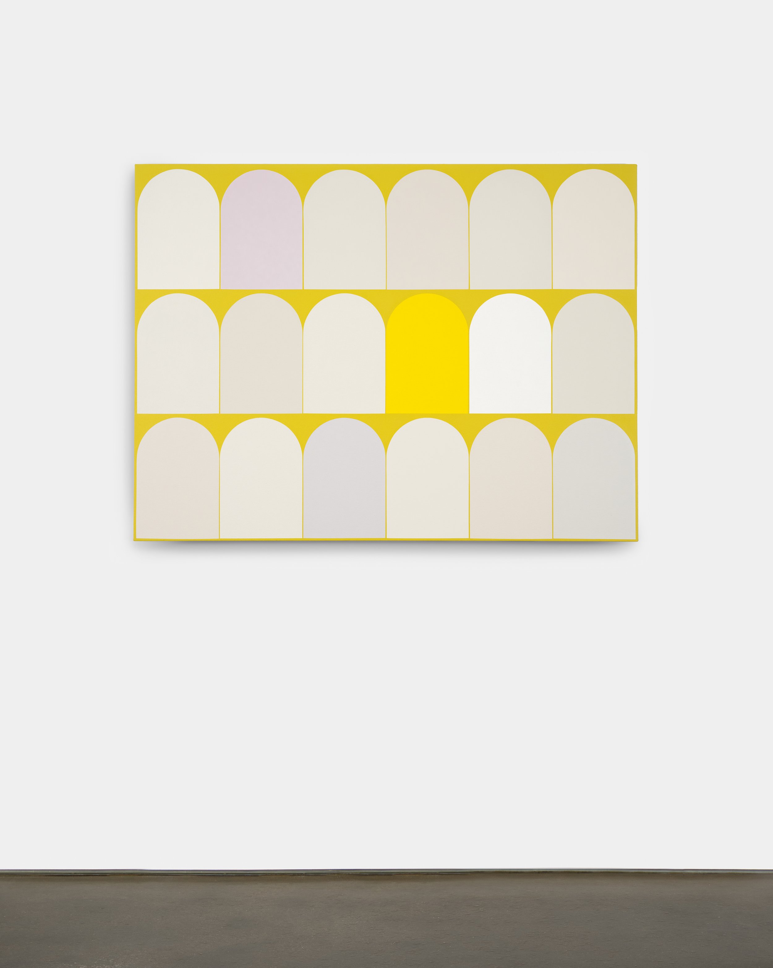   L09 , 2024, Acrylic on canvas, 36 x 48 x 1.25 inches 