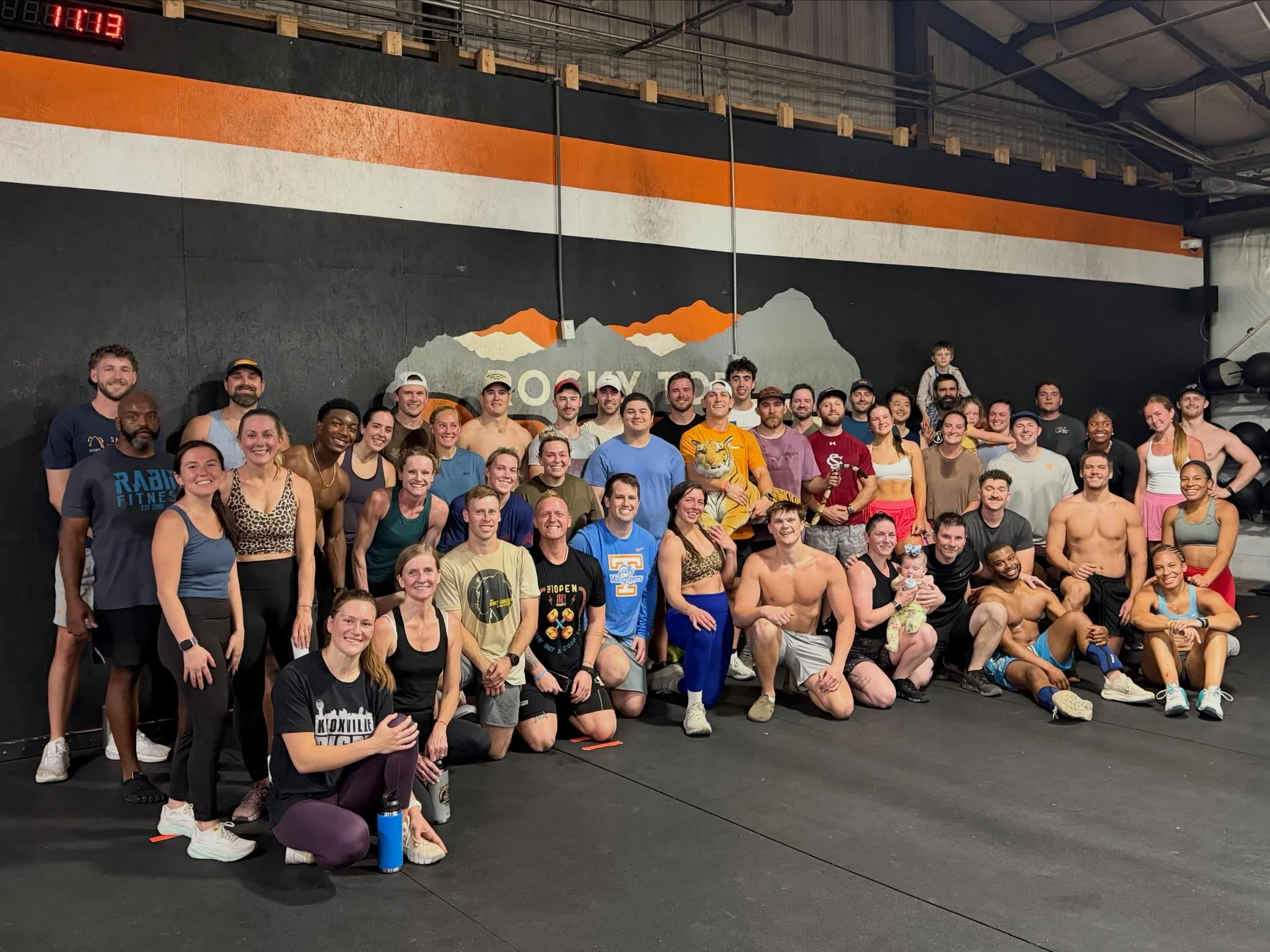 Today we celebrated and said goodbye to Coach Sam! An absolute legend in our Rocky Top Family. Sam has been heartfelt encouragement and a genuine smile to so many over the past 5 years, not to mention a savage athlete. Dedicated to both fitness and s